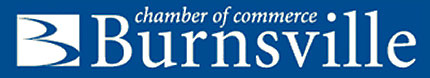 Burnsville chamber of commerce logo.