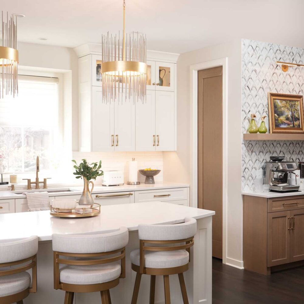 Contemporary Transitional Kitchen Remodel by Highmark Builders project photo